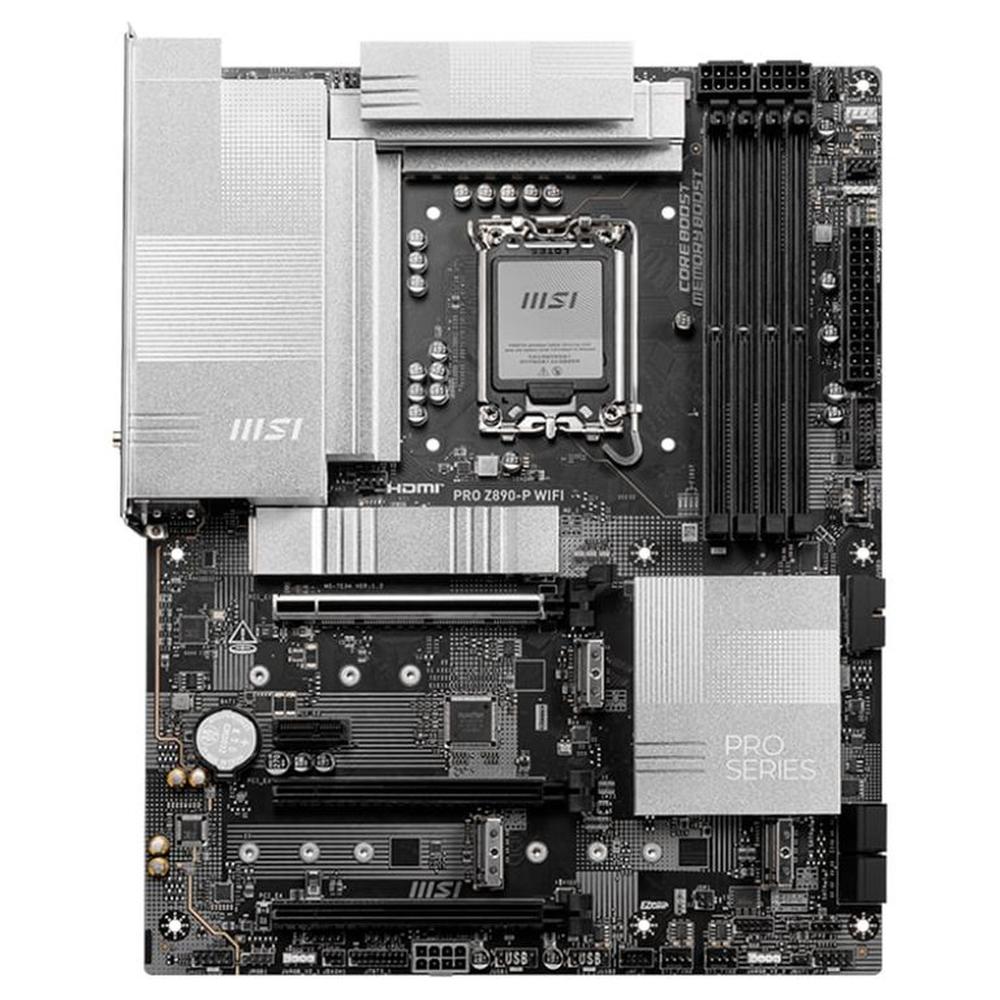 Motherboard MSI PRO Z890-P WIFI Intel Z890 LGA 1851 HDMI DP ATX Motherboard MSI PRO Z890-P WIFI Intel Z890 LGA 1851 HDMI DP ATX