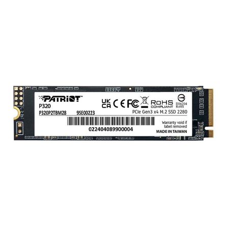 Unidad en estado sólido PATRIOT P320 1TB M 2 2280 PCIe Gen 3 NVMe 1 3 Unidad en estado sólido PATRIOT P320 1TB M 2 2280 PCIe Gen 3 NVMe 1 3