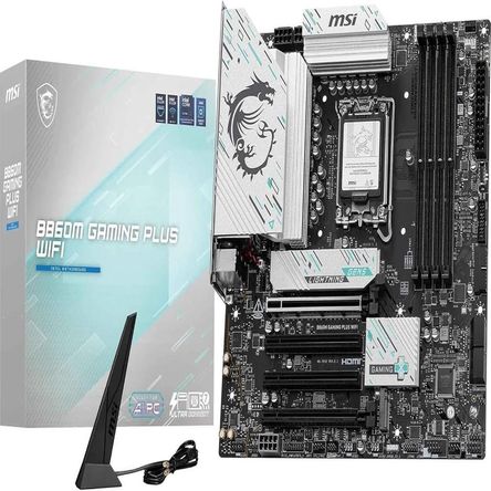 Motherboard MSI B860 GAMING PLUS WIFI Intel B860 LGA1851 HDMI DP ATX Motherboard MSI B860 GAMING PLUS WIFI Intel B860 LGA1851 HDMI DP ATX