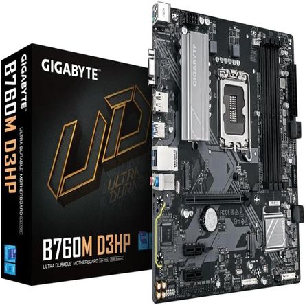 Motherboard Gigabyte B760M D3HP Intel B760 LGA1700 Micro ATX