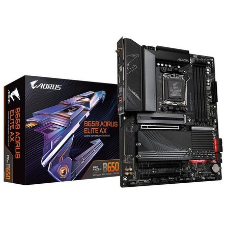 Motherboard Gigabyte B650 AORUS ELITE AX Chipset AMD B650 AM5 ATX Motherboard Gigabyte B650 AORUS ELITE AX Chipset AMD B650 AM5 ATX