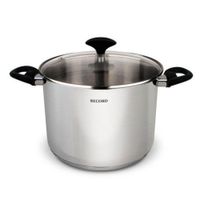 Olla alta de acero inoxidable Record Gia Plus 8L  OLL ALT GIA N24