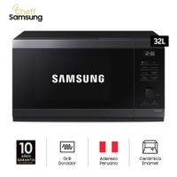 Microondas Samsung C/dorador 32 Lts - Negro MG32DG4524AGPE