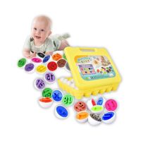Set Educativo Clasificación Huevos Coloridos con Maleta