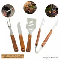 Set de Utensilios Facusa X 04PZS BBQ-MPC - 10254009