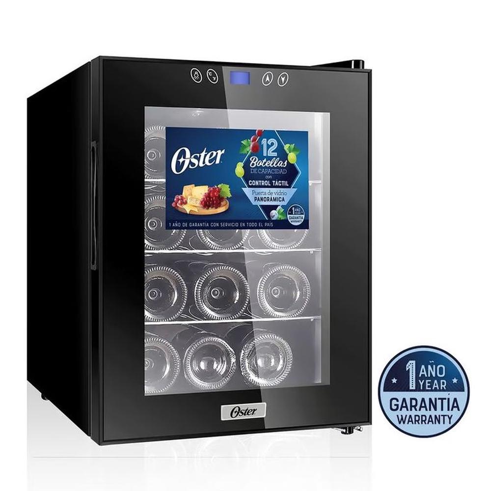 Vinera oster  de 12 Botellas Ospwcc1203B negro