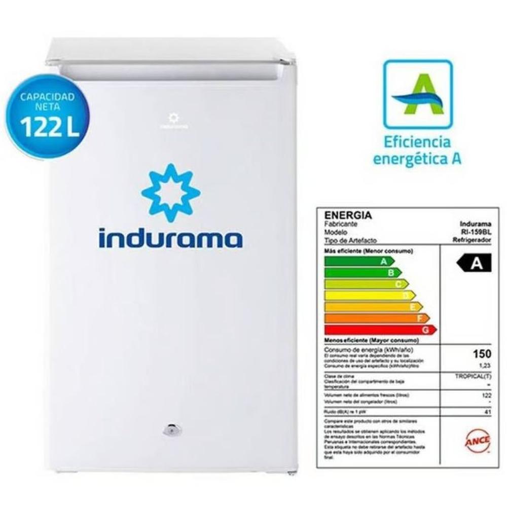 Frigobar Blanco 122 Lts Indurama RI-159BL