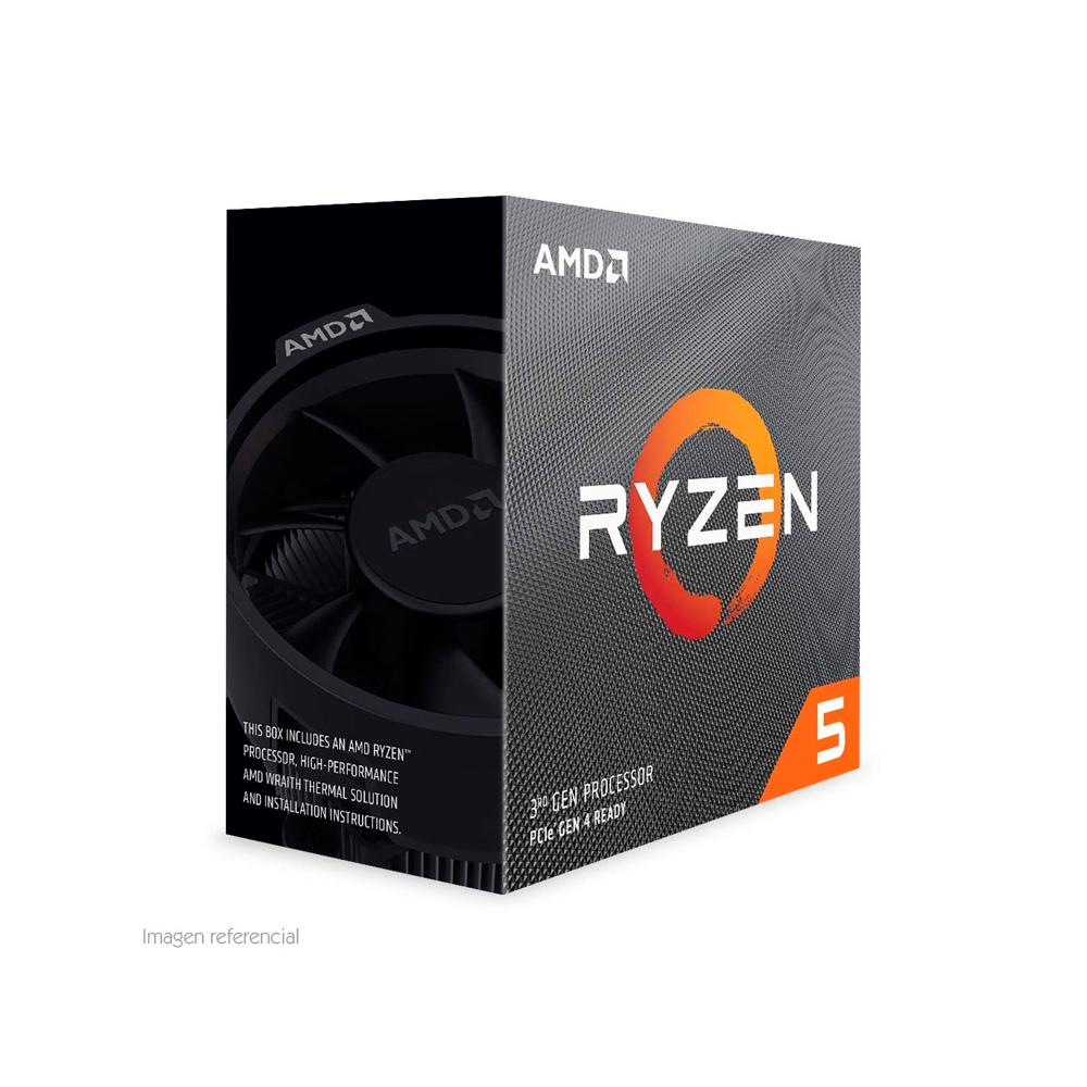 Amd Ryzen 5 3600 - Procesador 6 Núcleos, 3.6Ghz, 32Mb L3 Cache, Am4, 65W, Rendimiento Excelente.