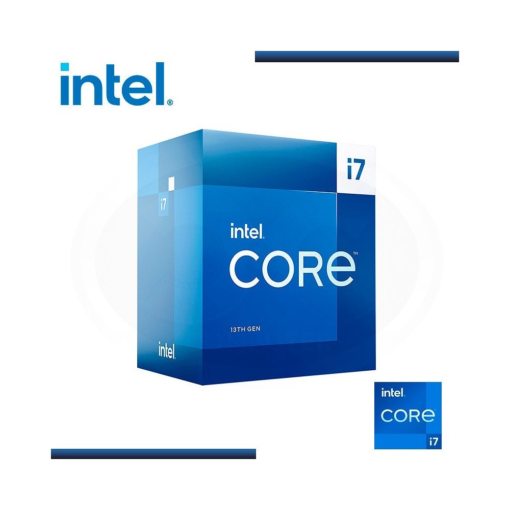 Procesador Intel Core I7-13700 Lga1700 - 2.10/5.20 Ghz, 30Mb Smartcache, 65W, Alto Rendimiento