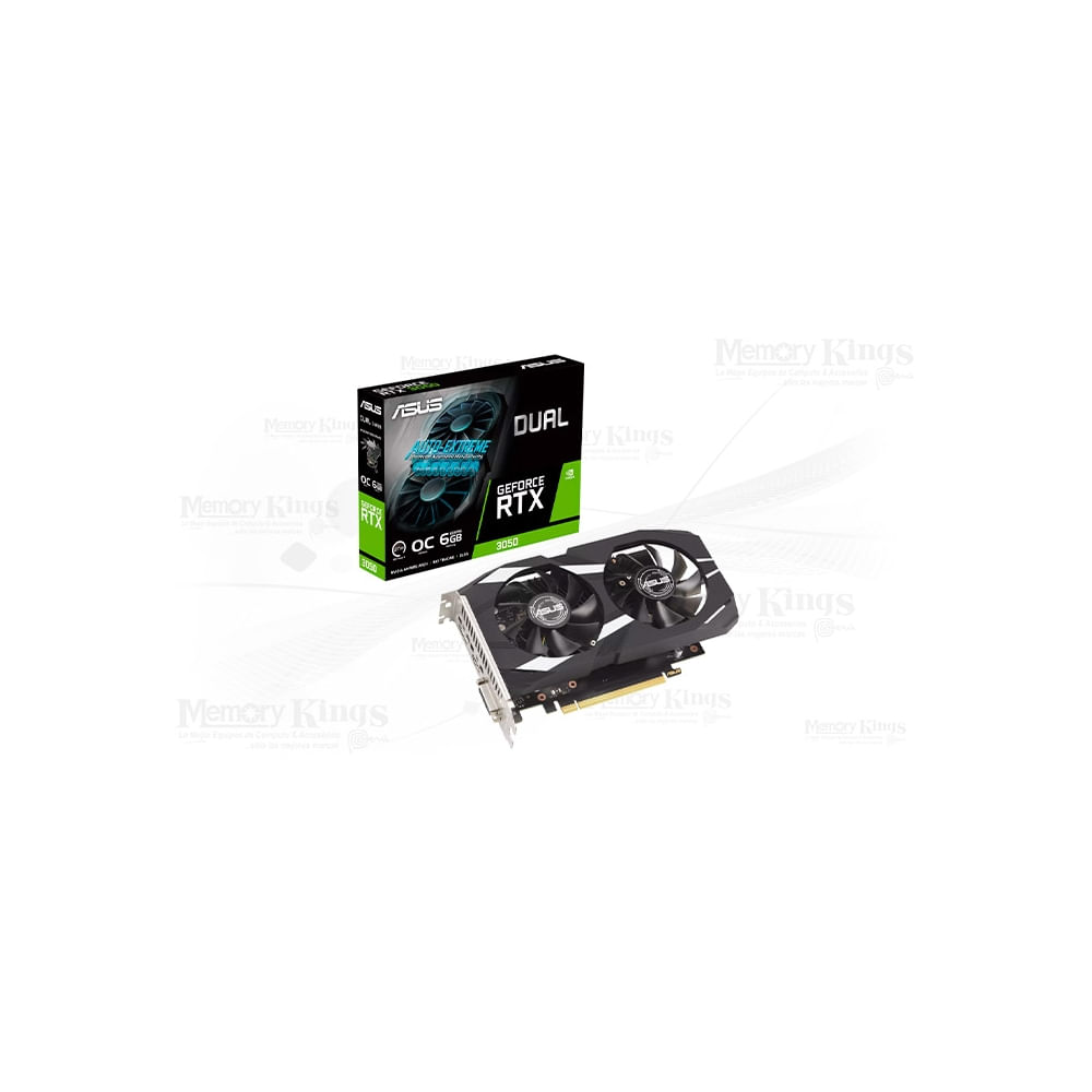 Asus Dual Geforce Rtx 3050 Oc 6Gb Gddr6 - Tarjeta De Video Pci-E 4.0 De Alto Rendimiento