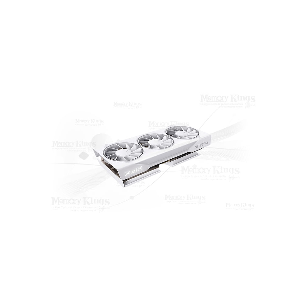 Tarjeta Gráfica Xfx Radeon Rx 9060 Xt, 16Gb, 128-Bit, Overclock, Color Blanco