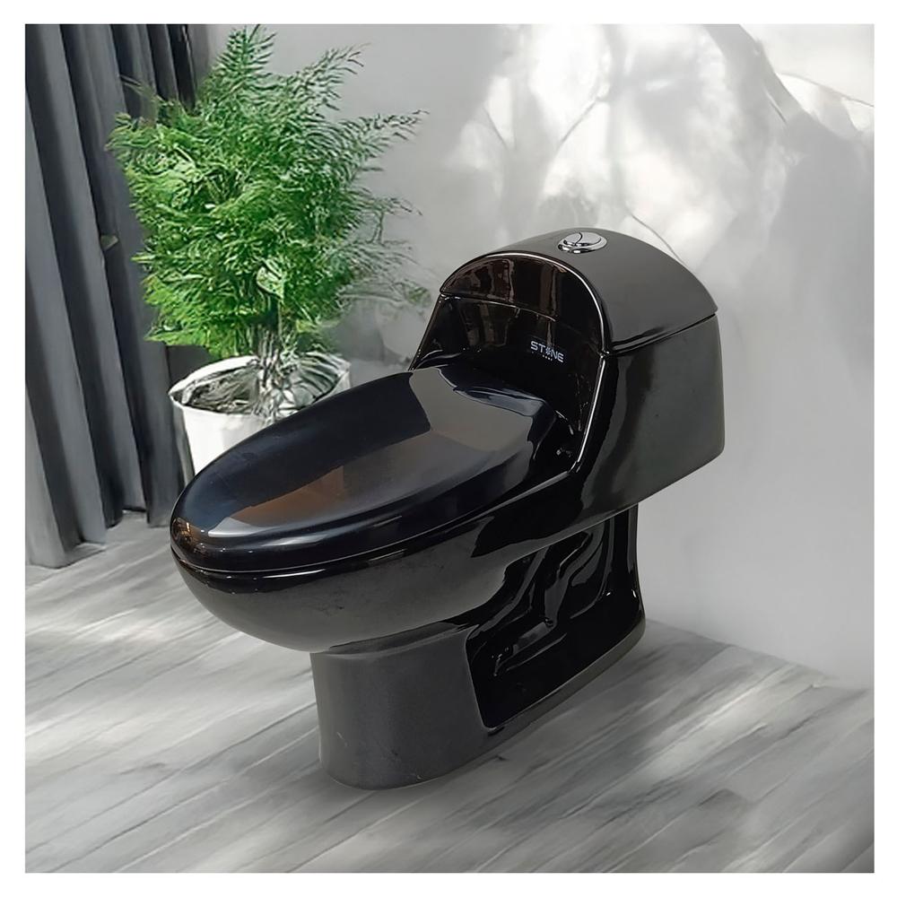 Inodoro One Piece Essence Negro  -  Stone