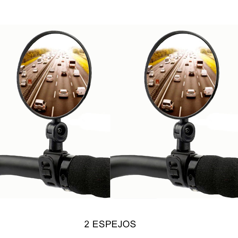 Combo 2 Espejos Retrovisor Ajustable Para Bicicleta