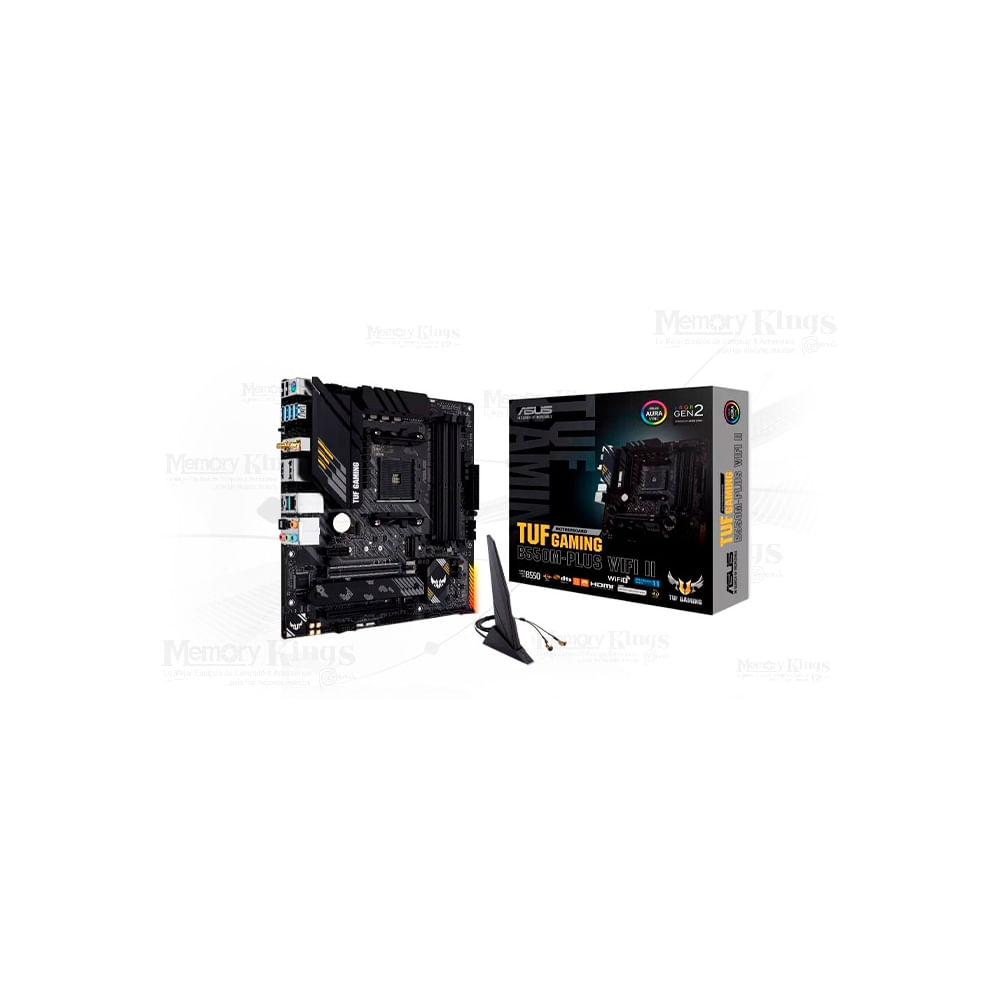 Asus Tuf Gaming B550M-Plus Wifi Ii - Placa Base Micro Atx Am4 Con Chipset Amd B550 Y Wifi Integrado