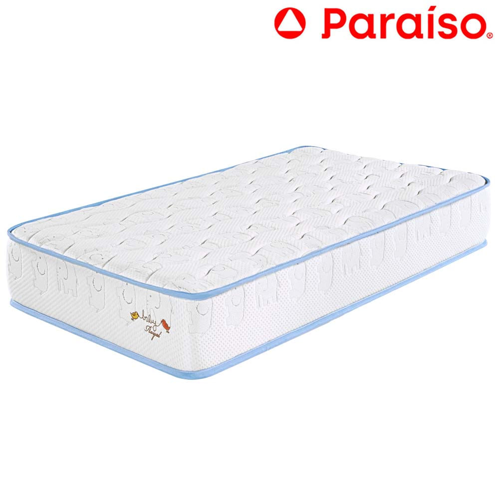 Colchón Paraíso Baby Royal Hombre + Protector de Cuna