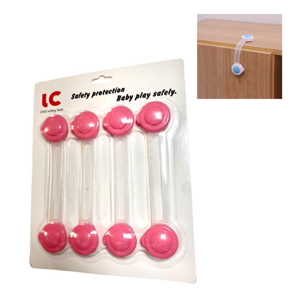 Seguros Cajonero Niñas Pack x 8 Unds Rosita