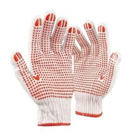 Guantes de algodón con puntos de PVC Green Supply