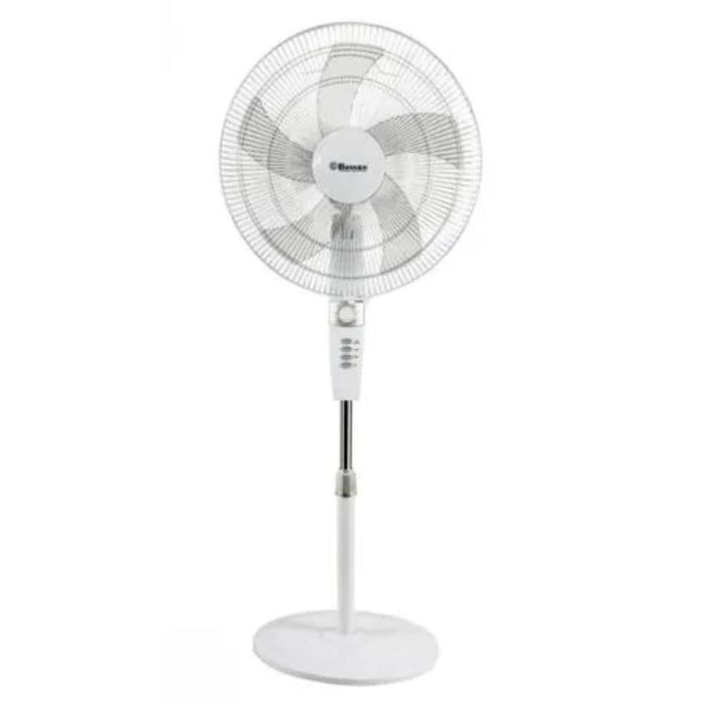 Ventilador de pedestal 18"" BOSSKO BK 8457VB 50 watts blanco