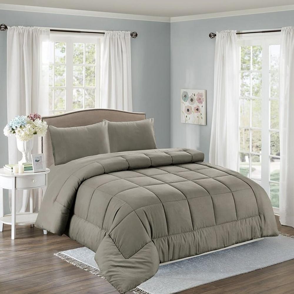 Edredón + Juego de sábanas Queen size 100% Algodón