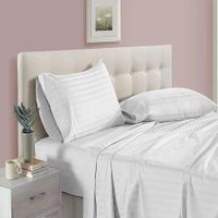 Juego de sabanas 2 plazas 100% algodón Blanco - Casatex