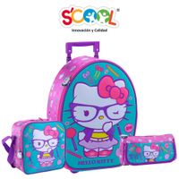 Set Maleta Grande Hello Kitty Ranger Scool