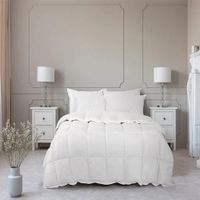 Edredón 100% Pluma De Ganso Queen + Fundas De Almohada