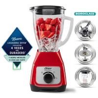 Licuadora 2 Velocidades Tritura Hielo Rojo BLSTKAGRRD