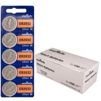 Pila Boton MURATA Cr2032 Litio. Blister de 05 pilas.