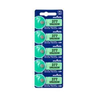 Pilas Boton MURATA Ag4 377 SR626SW Oxido de plata. Blister de 05 pilas