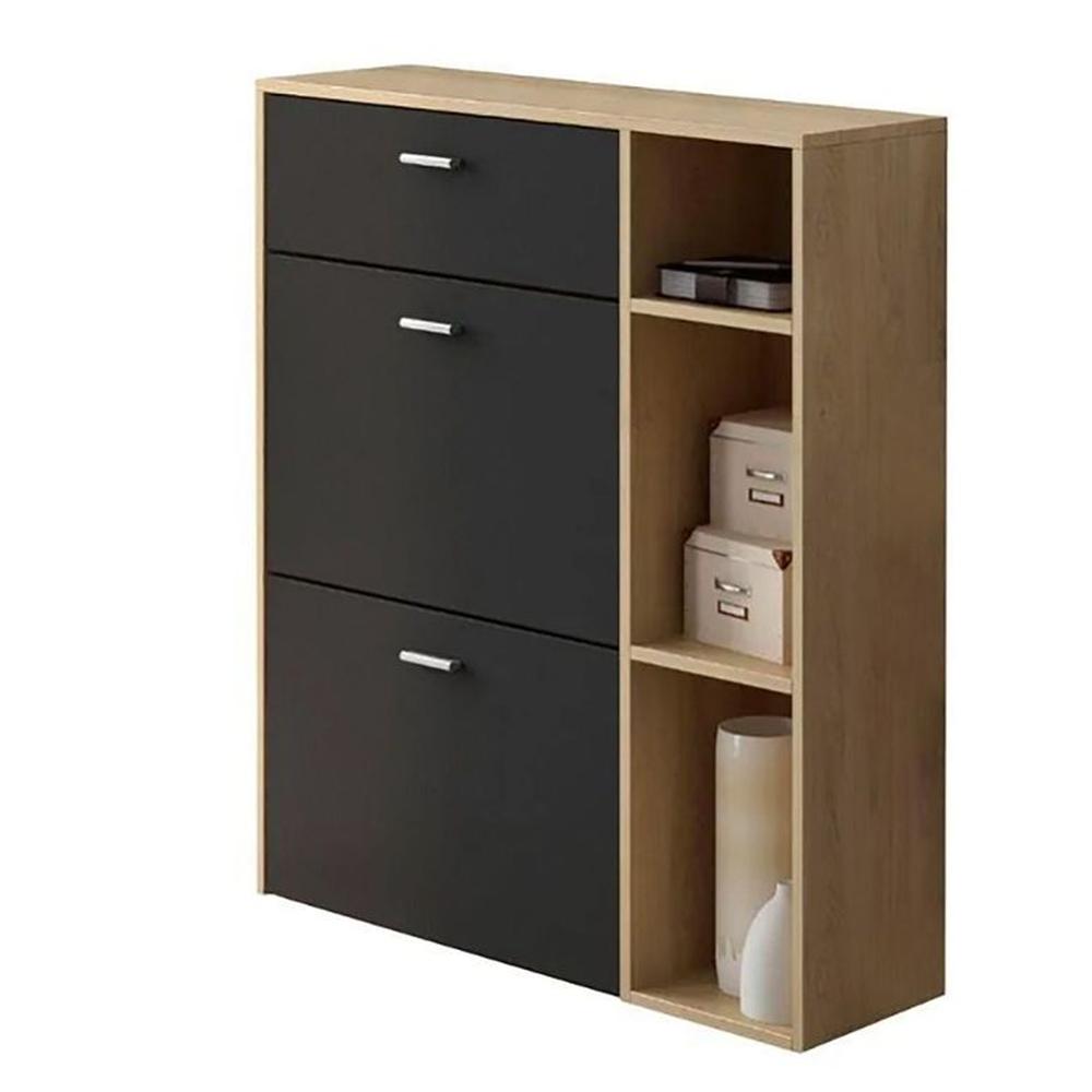 Zapatera Arianna negro - Villa Hogar