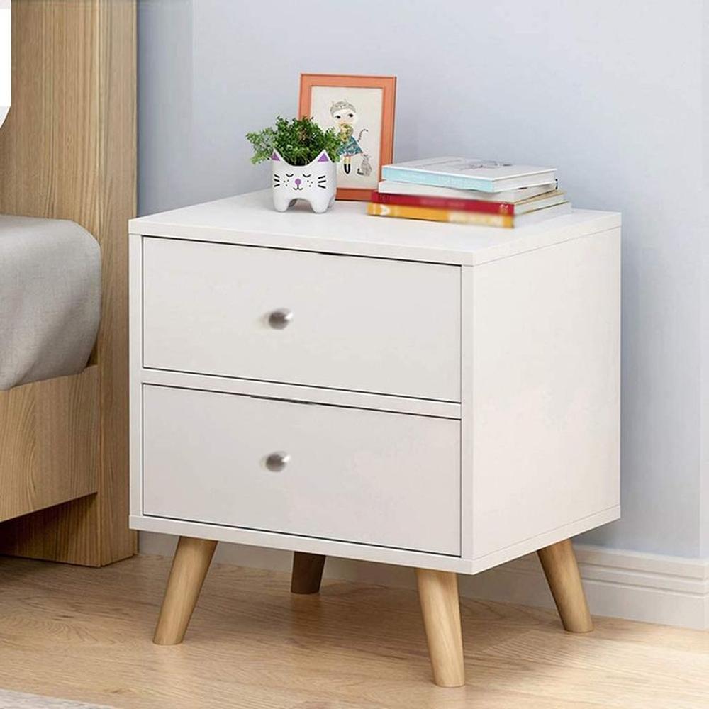 Velador Serena de 2 cajones - Villa Hogar
