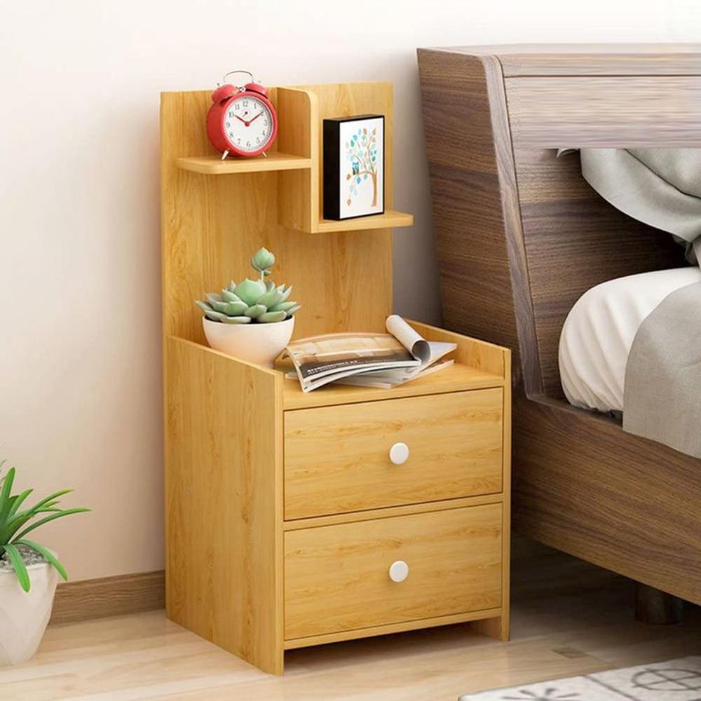 Velador con dos cajones bulma