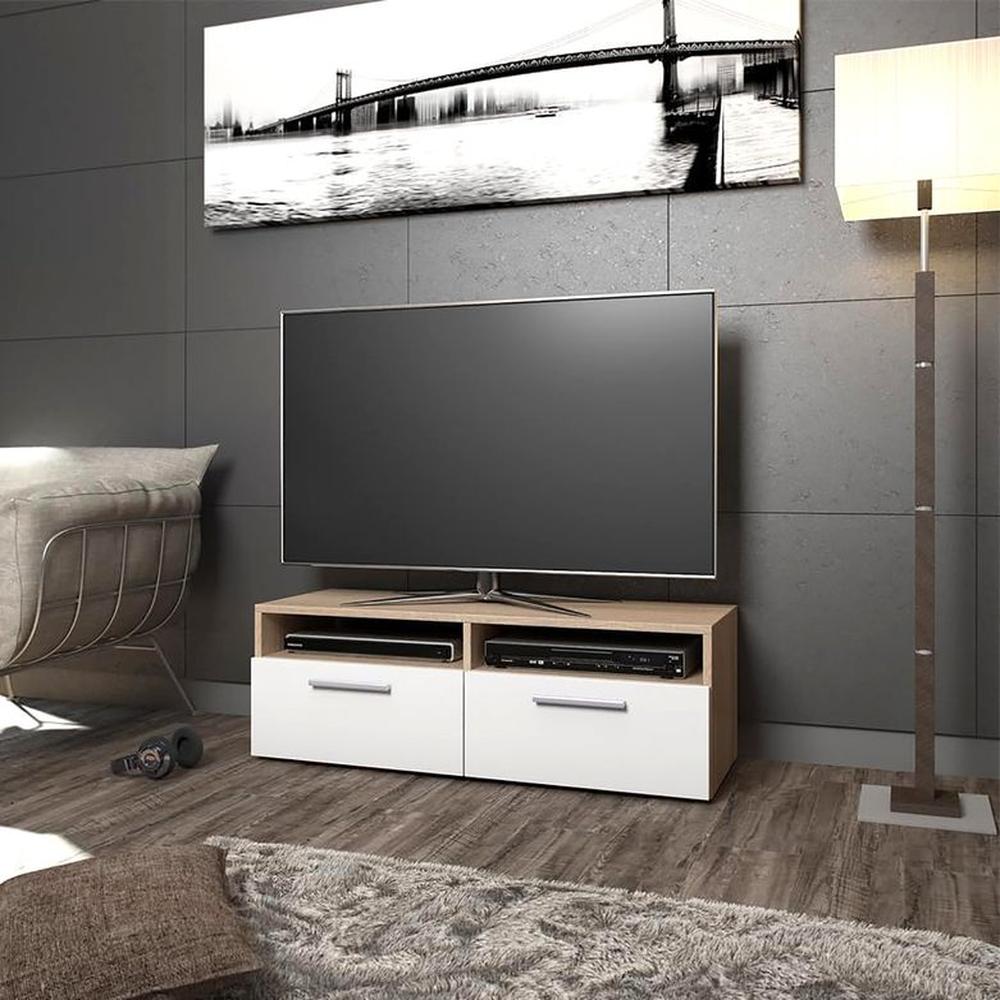 Mesa de TV 50 pulgadas Bahia roble rustico - Villa Hogar