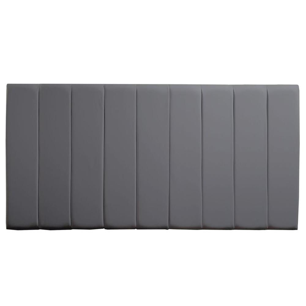 Cabecera King Boston plomo - Villa Hogar