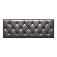 Cabecera Rombo King negro - Villa Hogar