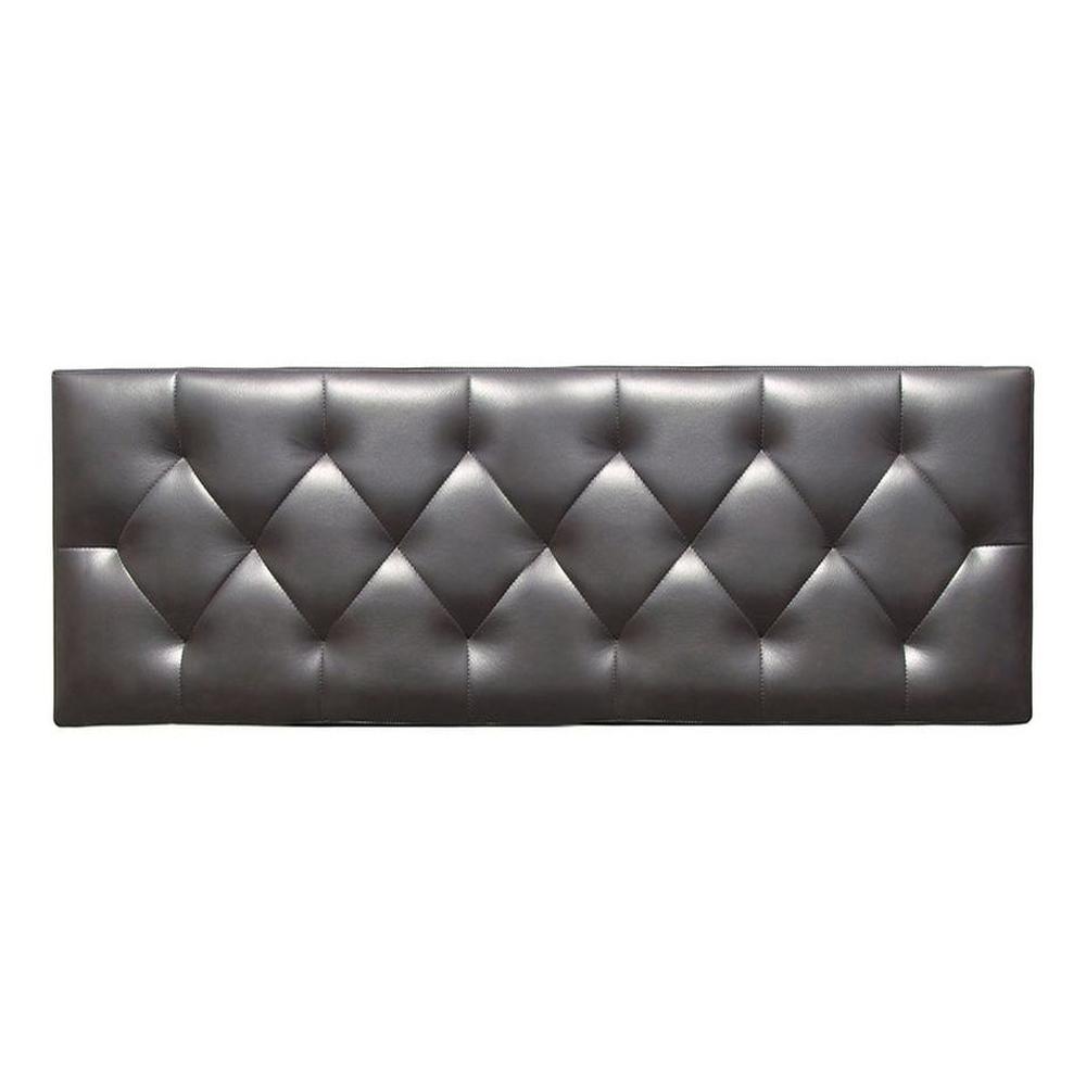 Cabecera Rombo King negro - Villa Hogar