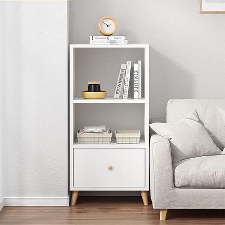 Estante librero Duna small blanco