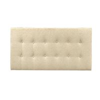Cabecera cube 1.5 plazas beige - Villa Hogar