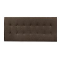 Cabecera cube 2 plazas chocolate - Villa Hogar