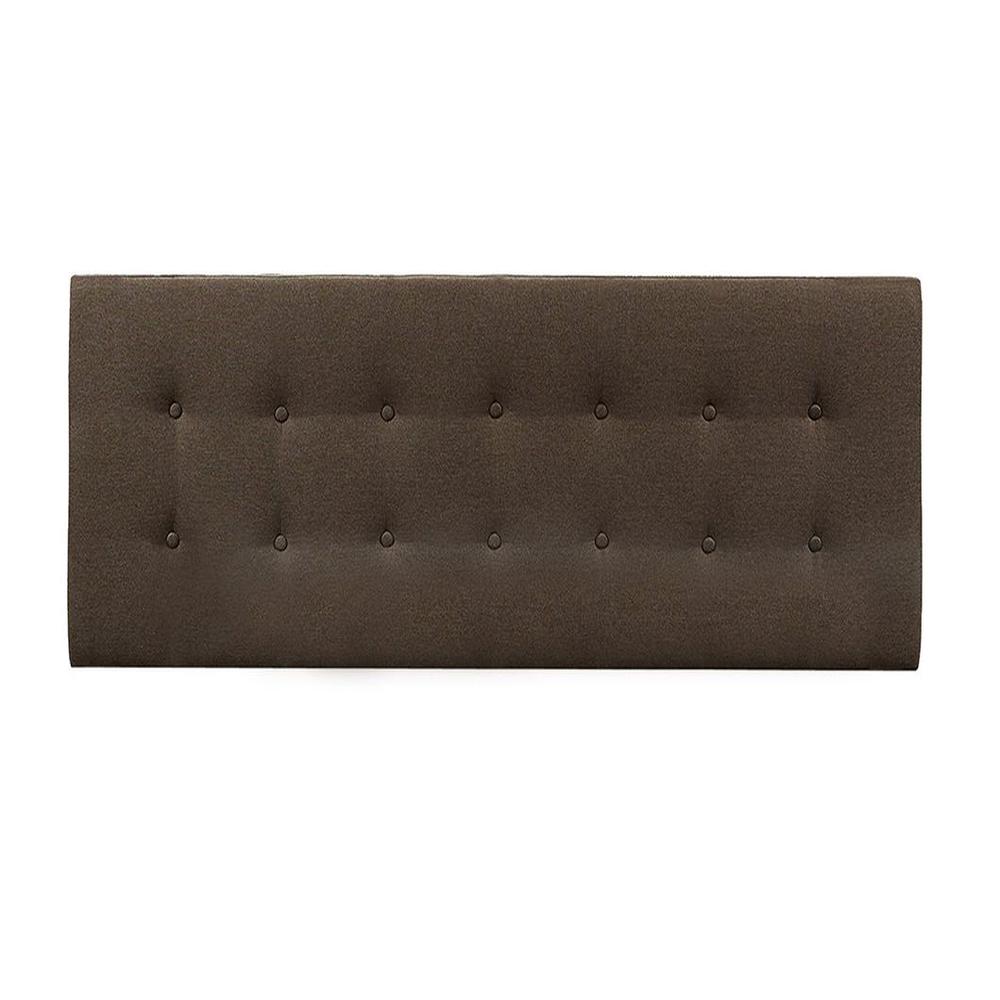 Cabecera cube 2 plazas chocolate - Villa Hogar