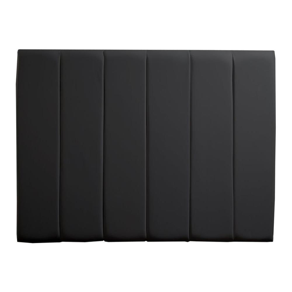 Cabecera 1.5 plazas Boston negro - Villa Hogar.