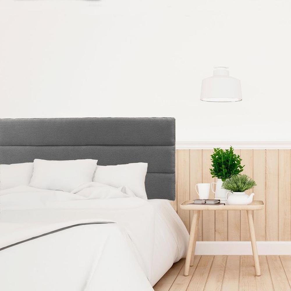 Cabecera France King plomo - Villa Hogar