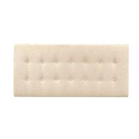 Cabecera cube Queen beige - Villa Hogar