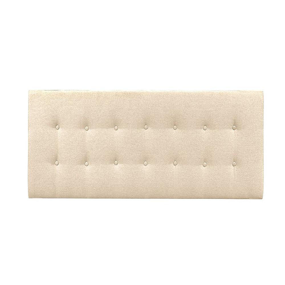 Cabecera cube Queen beige - Villa Hogar