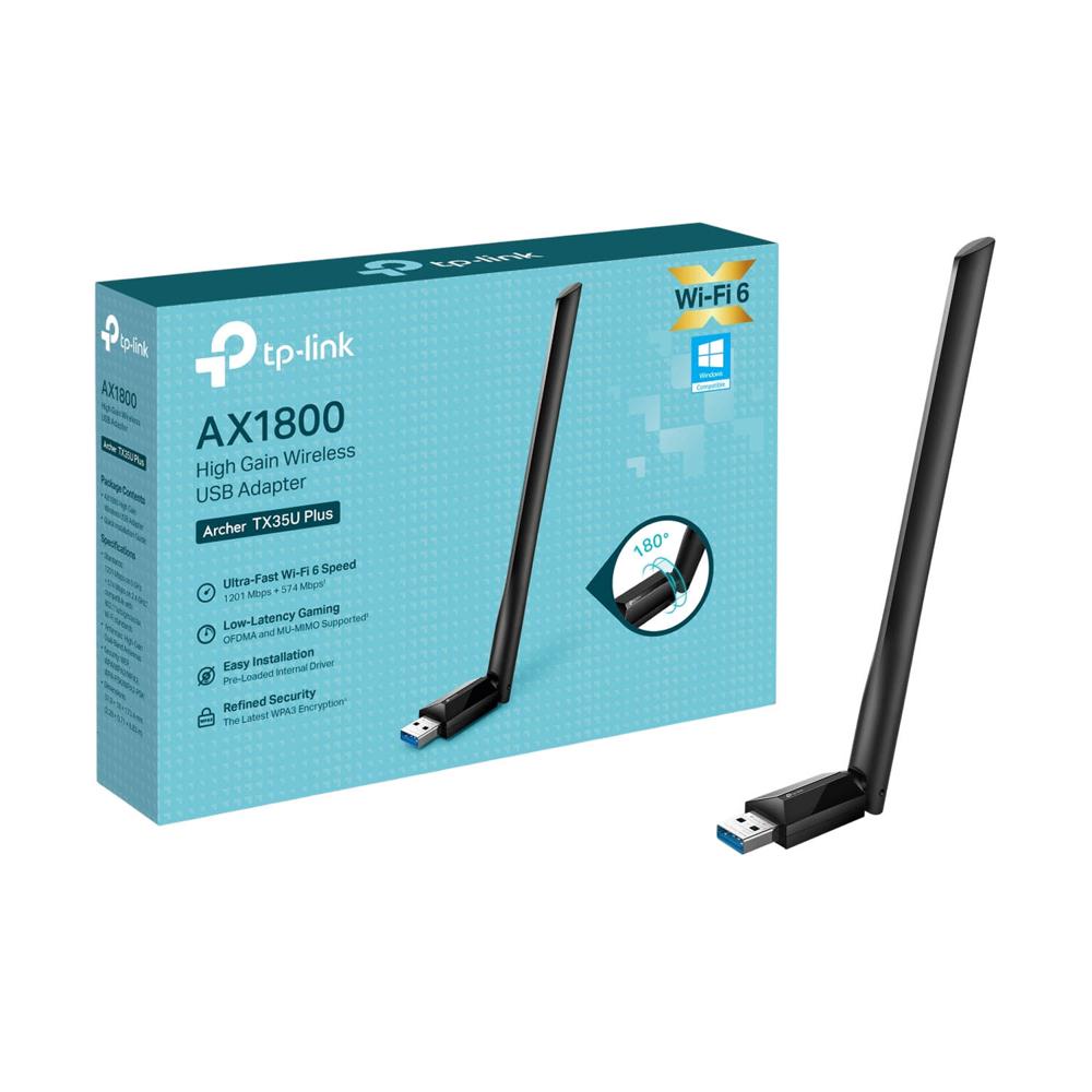 Adaptador USB Inalámbrico Archer TX35U Plus Tp-Link WiFi 7 Banda Dual Adaptador USB Inalámbrico Archer TX35U Plus Tp-Link WiFi 7 Banda Dual