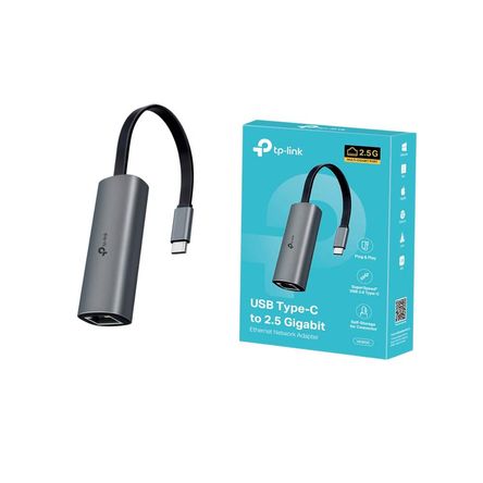 TP-LINK Adaptador de red UE302C USB Tipo C a 2.5 Gigabit Ethernet