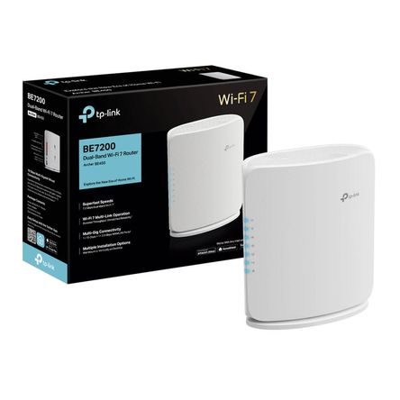 TP-LINK Archer BE450 BE7200 Router Doble Banda Wi-Fi 7 Easy Mesh TP-LINK Archer BE450 BE7200 Router Doble Banda Wi-Fi 7 Easy Mesh