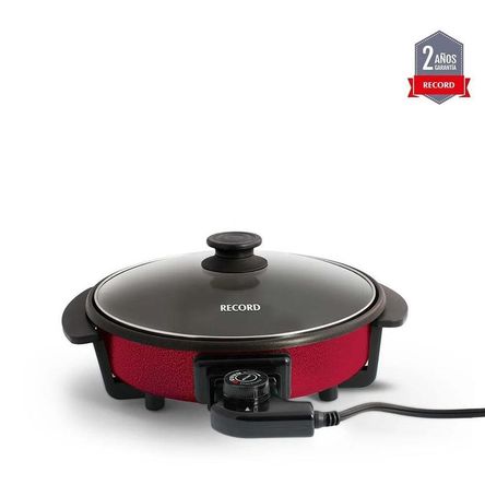 SARTÉN ELÉCTRICA RECORD MULTICOCCIÓN 30CM ROJO SARTÉN ELÉCTRICA RECORD MULTICOCCIÓN 30CM ROJO