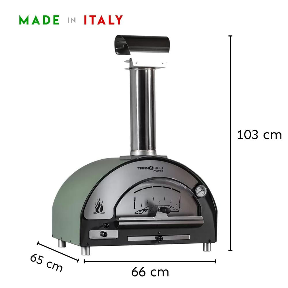 Horno de Leña Italiano Tranquili Forni Arde BABY