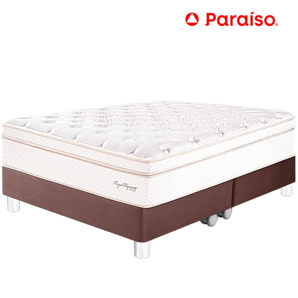 Cama Americana PARAÍSO Royal Dynasty King Chocolate